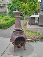 Gietijzeren terraskachel c.q.barbeque, Tuin en Terras, Vuurkorven, Ophalen of Verzenden, Zo goed als nieuw