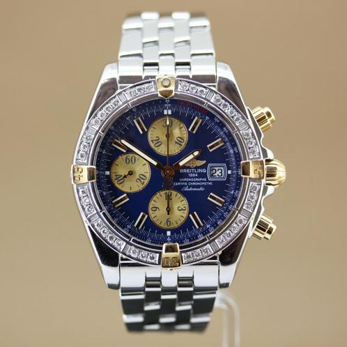 Breitling Chronomat Evolution Diamant B13356, Sieraden, Tassen en Uiterlijk, Horloges | Heren, Zo goed als nieuw, Polshorloge
