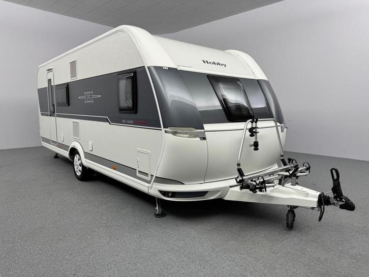 Hobby De Luxe Edition 560 KMFe Mover Voortent INCL.STALLING, Caravans en Kamperen, Caravans, Bedrijf, tot en met 6, Rondzit, Hobby
