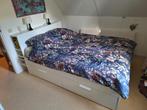 ikea bed wit 140 x 200 tweepersoons, Huis en Inrichting, Slaapkamer | Bedden, Gebruikt, Wit, Tweepersoons, 200 cm