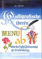 Kalligrafische ideeën, kalligrafie, calligrafie, Diverse, Ophalen of Verzenden, Zo goed als nieuw, Overige onderwerpen