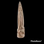 Nigeriaanse Benin Tribal Art hars hoorn, Antiek en Kunst, Ophalen of Verzenden