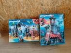 Playmobil piraten eiland en drakenkasteel, Ophalen, Zo goed als nieuw