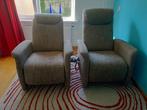 2 Lazy boys - luxe relax stoelen met elektrische bediening, Huis en Inrichting, Fauteuils, Ophalen, Gebruikt, 75 tot 100 cm, 75 tot 100 cm