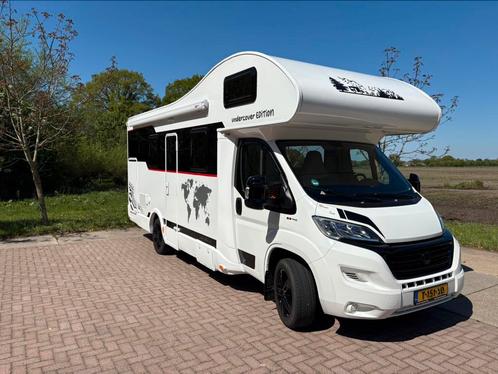 Mooie Rimor seal 9 7persoons op kenteken  aangeboden, Caravans en Kamperen, Campers, Particulier, meer dan 6, Half-integraal, Fiat