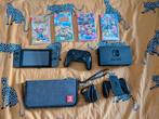 Nintendo Switch Incl. Games, Pro Controller, SD kaart & Hoes, Ophalen, Gebruikt, Met 2 controllers, Switch Original