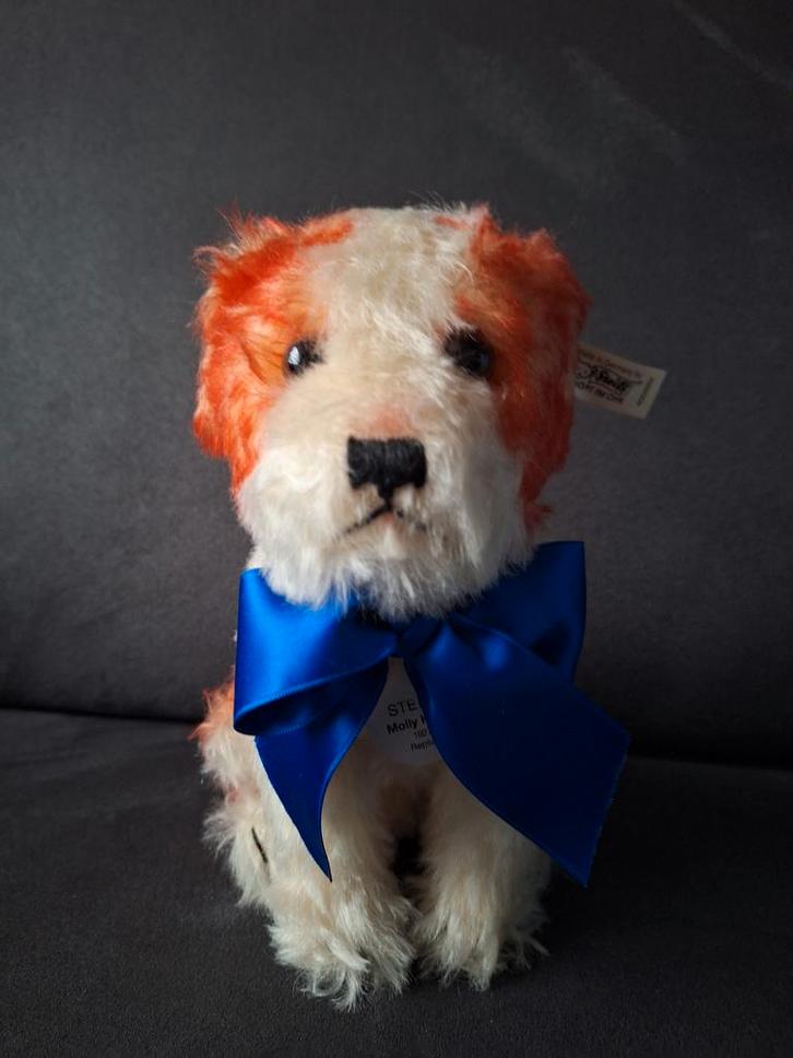 Steiff Hond Molly 400889, Verzamelen, Speelgoed, Nieuw, Ophalen of Verzenden