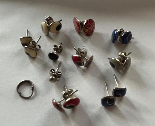 Verhuizing opruiming lot met vintage jaren 80 oorknopjes, Sieraden, Tassen en Uiterlijk, Oorbellen, Zo goed als nieuw, Ophalen