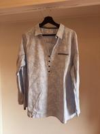 Blauw/witte paprika blouse maat 5/50, Ophalen of Verzenden, Zo goed als nieuw, Blauw, Blouse of Tuniek
