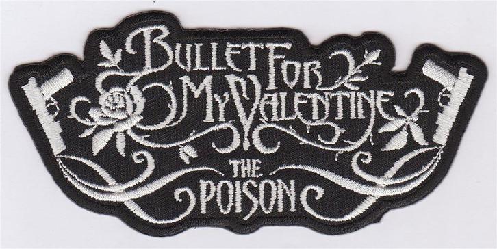 Bullet for my Valentine stoffen opstrijk patch embleem, Verzamelen, Muziek, Artiesten en Beroemdheden, Nieuw, Kleding, Ophalen of Verzenden