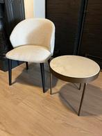 Stoel Milo van Olav met lichte boucle, Ophalen, Zwart, Warm modern Landelijk, Nieuw