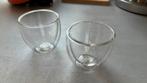 Espresso glazen Bodum 2 stuks, Verzamelen, Glas en Borrelglaasjes, Ophalen, Zo goed als nieuw