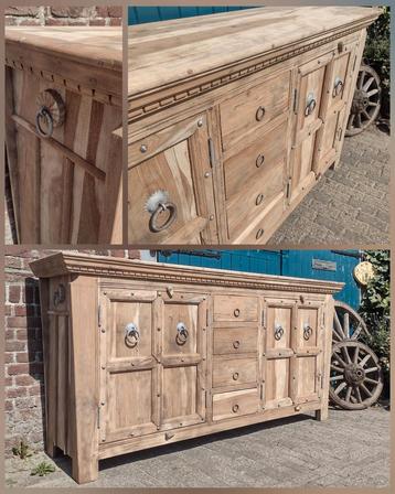 Teakwood gezandstraald meubel "Castle" NIEUW beschikbaar voor biedingen