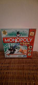Monopoly Junior - Leuk en Leerzaam!, Gebruikt, Ophalen of Verzenden, Drie of vier spelers, Hasbro
