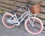Alpina Ocean 22 inch meisjesfiets met mand IZGST, Ophalen, 22 inch, Alpina, Handrem