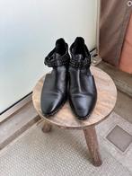 Laarsjes van Manfield, Zwart, Lage of Enkellaarzen, Ophalen of Verzenden, Zo goed als nieuw