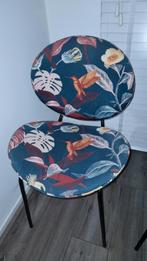 Kwantum velours/velvet stoelen, Huis en Inrichting, Stoelen, Ophalen of Verzenden, Gebruikt, Overige kleuren, Twee