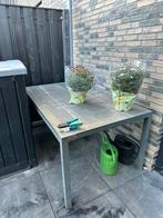 Tuintafel set (tafel met 6 stoelen), Ophalen, Zo goed als nieuw, Rechthoekig