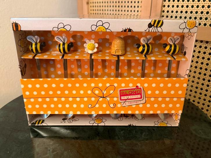 Blond Amsterdam theelepels bijen, Huis en Inrichting, Keuken | Servies, Blond Amsterdam, Aardewerk, Ophalen of Verzenden
