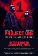 VWAB Project One Last sale tickets 4 kaartjes Zondag 4 Jan, Tickets en Kaartjes, Concerten | House, Techno en Trance, Drie personen of meer