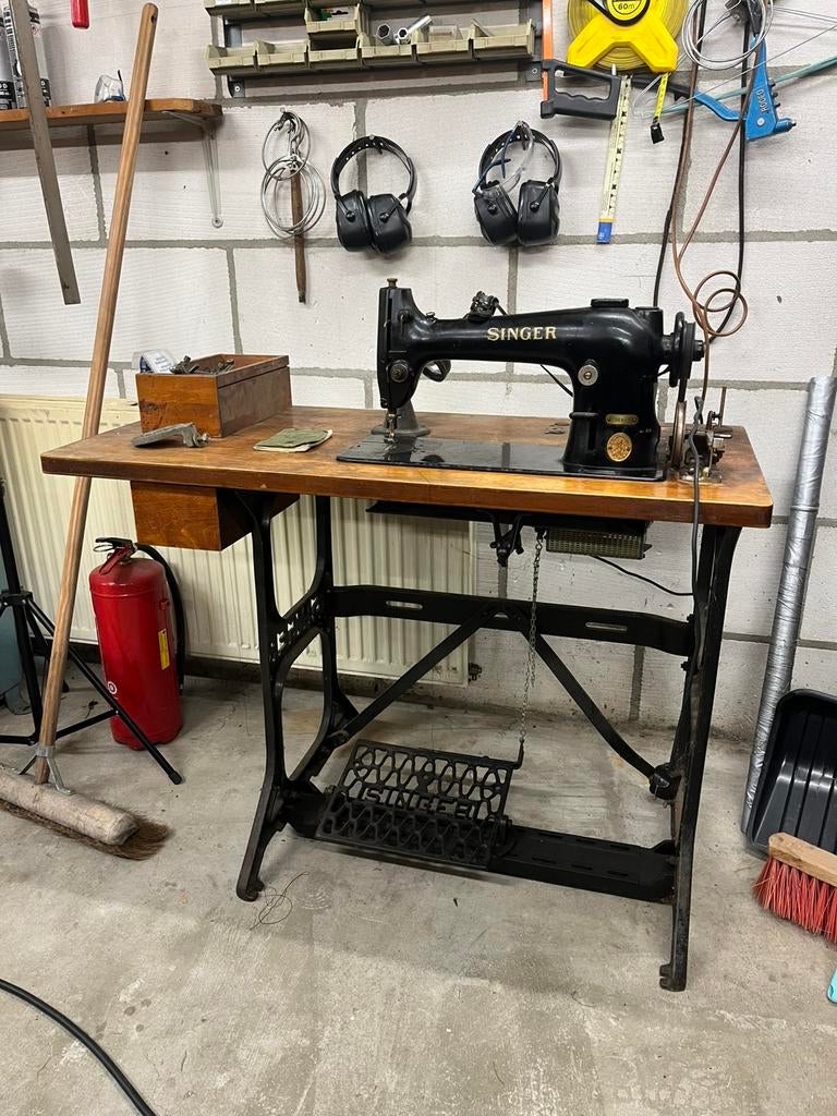 Singer naai machine, Antiek en Kunst, Antiek | Naaimachines, Ophalen
