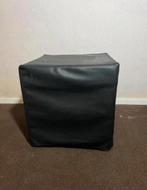Zwarte Ikea poef/ hocker 40x40cm, Minder dan 50 cm, Vierkant, Ophalen of Verzenden, Zo goed als nieuw