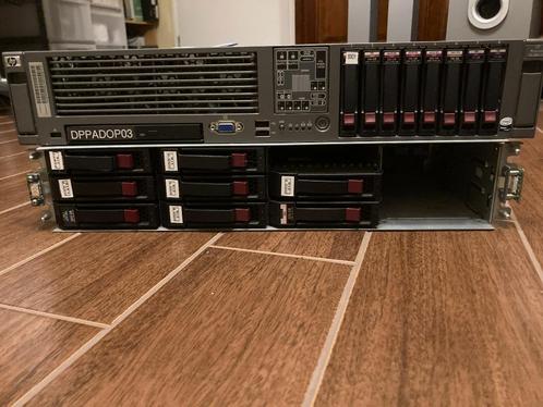 HP ProLiant DL380 G5 19" server, Computers en Software, Servers, Refurbished, 2 tot 3 Ghz, 16 GB, Hot swappable onderdelen, Ophalen
