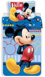 Mickey Mouse Dekbedovertrek 140 x 200 cm - Disney, Nieuw, Blauw, Dekbedovertrek, Ophalen of Verzenden