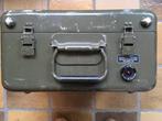 Vintage metalen militaire transportkist, Ophalen, Overige soorten, Nederland, Kist of Geocache