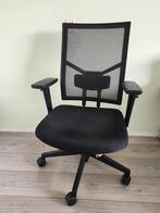 Black Office Chair – Adjustable & Ergonomic, Ophalen, Gebruikt, Zwart, Bureaustoel