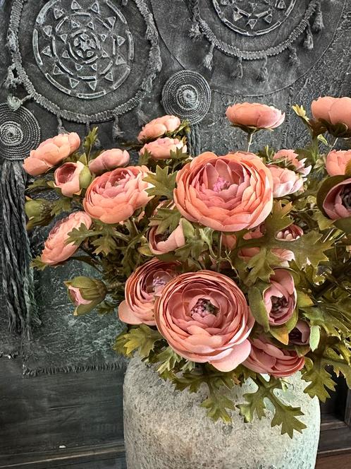 Wild Anemone Pink, Huis en Inrichting, Woonaccessoires | Kunstplanten en Kunstbloemen, Nieuw, Binnen, Ophalen of Verzenden