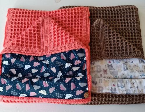 Gehaakte en gevoerde slaapzak, Kinderen en Baby's, Dekens, Slaapzakjes en Inbakerproducten, Nieuw, Slaapzak, 100 cm of meer, Ophalen of Verzenden