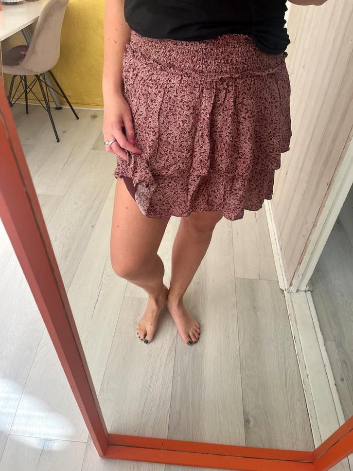 Rokje Harper & Yve maat M, Kleding | Dames, Rokken, Zo goed als nieuw, Maat 38/40 (M), Bruin, Boven de knie, Ophalen of Verzenden