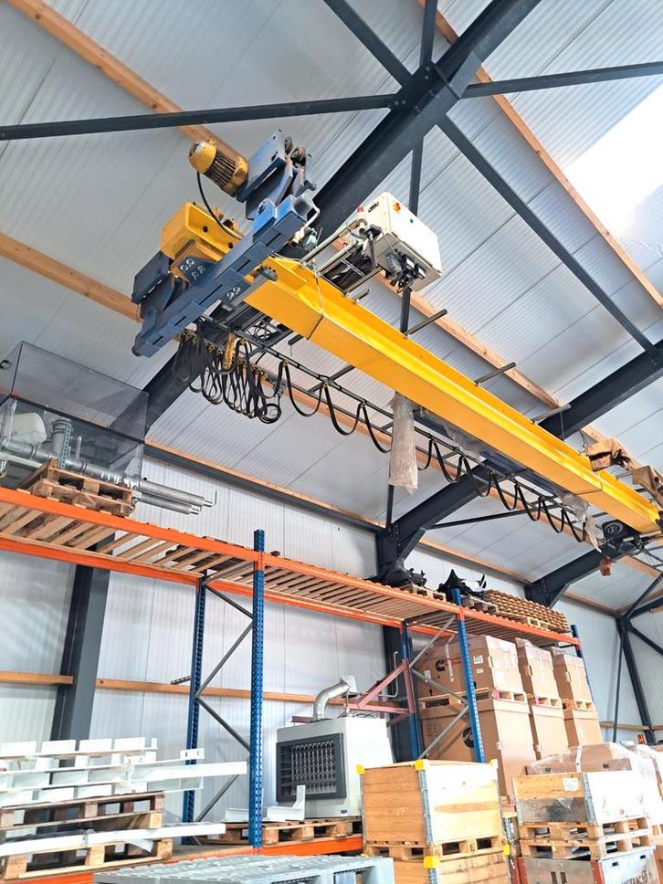 Kraanbaan - 12500mm overspanning - Bouwjaar 2002, Doe-het-zelf en Verbouw, Gereedschap | Overige machines, Ophalen of Verzenden