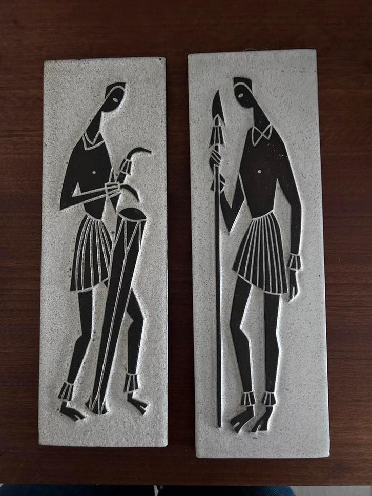 Westraven Utrecht Tegeltableaus, Antiek en Kunst, Antiek | Wandborden en Tegels, Ophalen of Verzenden