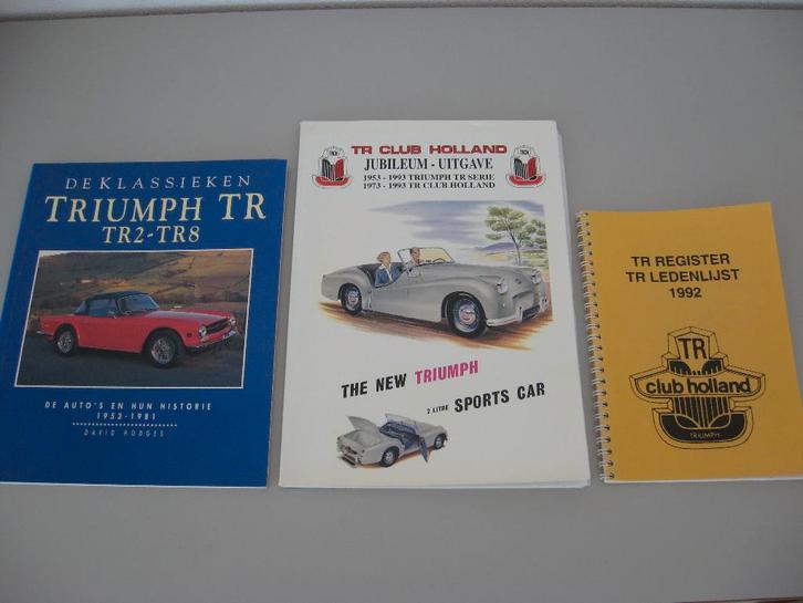 Triumph TR boeken, Boeken, Auto's | Boeken, Zo goed als nieuw, Overige merken, Ophalen of Verzenden