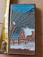 Westraven Wandbordje, Utrecht - Winterlandschap, Antiek en Kunst, Antiek | Wandborden en Tegels, Ophalen of Verzenden