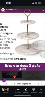 Etageres nieuw, Huis en Inrichting, Woonaccessoires | Etagères, Ophalen, Nieuw