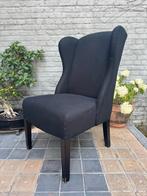 Zwarte eetkamerstoelen (2 stuks), Gebruikt, Twee, Zwart, Ophalen of Verzenden