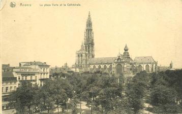 (381-178-039) Anvers La place Verte et la Cathedrale beschikbaar voor biedingen