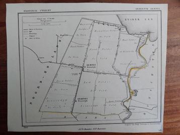 9 / Eemnes Eembrug Litho uit 1865 van J. Kuyper beschikbaar voor biedingen