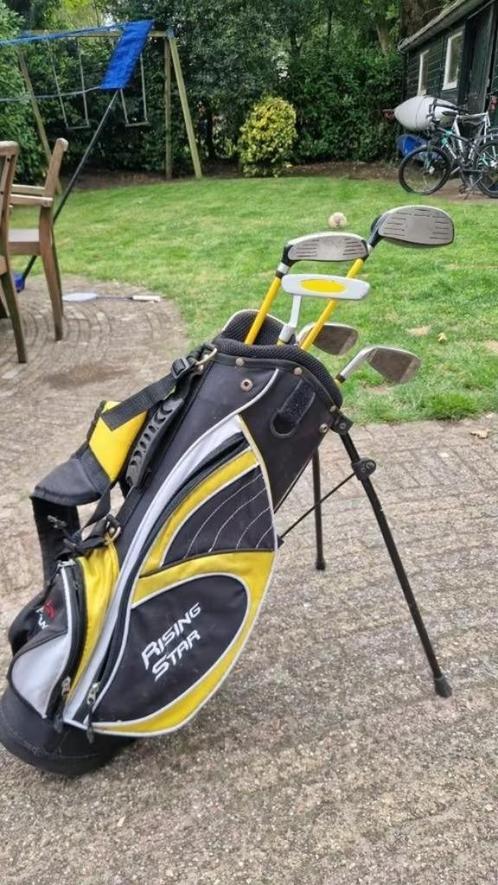 Kindergolfset, tas en ballen, Sport en Fitness, Golf, Zo goed als nieuw, Set, Overige merken, Ophalen