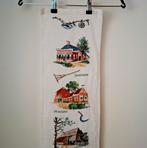 Geborduurd schellekoord met 9 provincies van Nederland, Antiek en Kunst, Ophalen of Verzenden