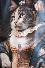 Gezocht: Skai leren (kussen) paneel Textielstad kat, Leer of Kunstleer, Ophalen of Verzenden, Zo goed als nieuw, 30 tot 120 cm