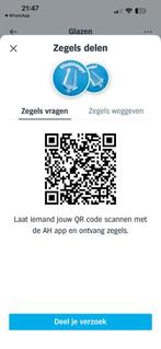 Albert heijn glazen zegels, Tickets en Kaartjes, Eén persoon, Kortingsbon