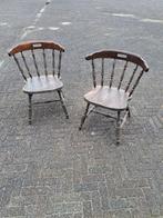 Twee Houten Windsor Stijl Stoelen, Ophalen