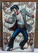 ELVIS PRESLEY Metalen Wandbord Reclamebord kado, Nieuw, Poster, Artwork of Schilderij, Verzenden