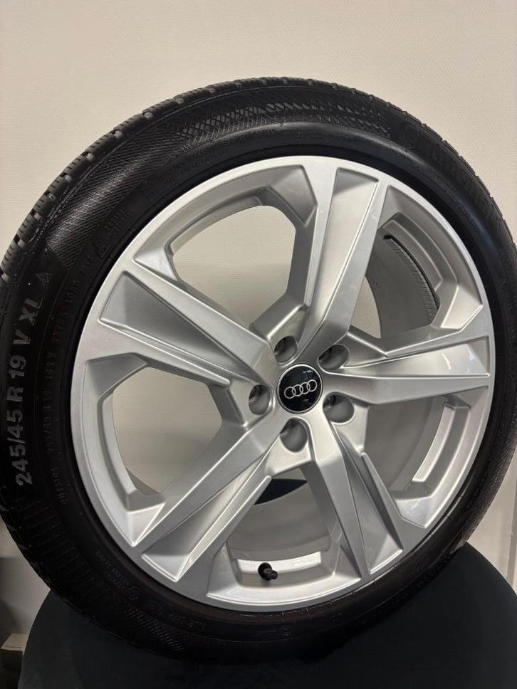Zeer nette 19” Audi A7 velgen + winterbanden, Auto-onderdelen, Banden en Velgen, Velg(en), Winterbanden, 19 inch, 245 mm, Personenwagen