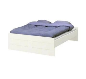 IKEA BRIMNES tweepersoonsbed 180x200 zsm weg! Incl 1 matras