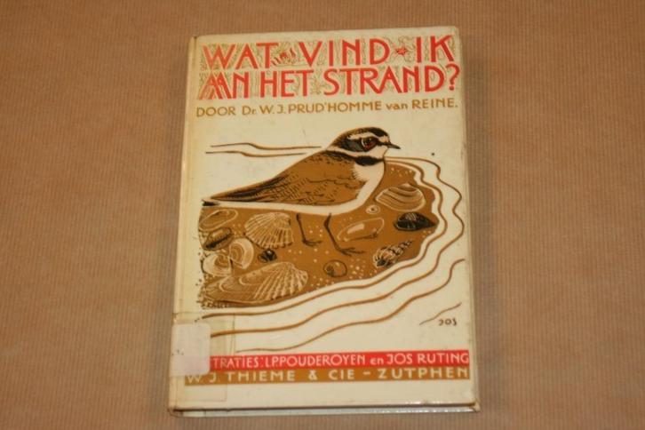 Wat vind ik aan het strand? - Excursieboek Noordzeekust 1963, Boeken, Natuur, Gelezen, Ophalen of Verzenden